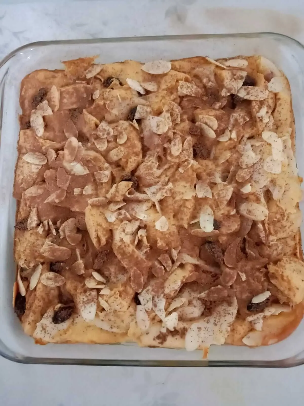 Bread Pudding Topping Kayu Manis Bubuk